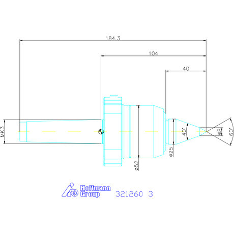 Garant Forgócsúcs 60° / 30° 3