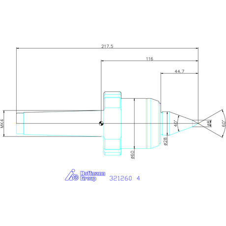 Garant Forgócsúcs 60° / 30° 4