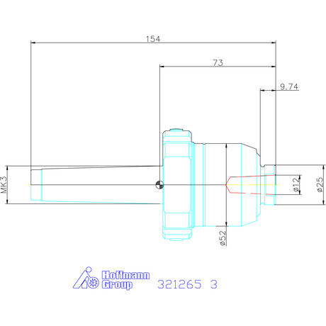 Garant Forgócsúcs cserélhető betétekhez 3