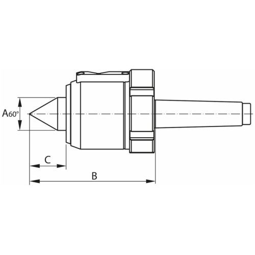 Garant Forgócsúcs digitális nyomáskijelzővel és meghosszabbított csúccsal 5