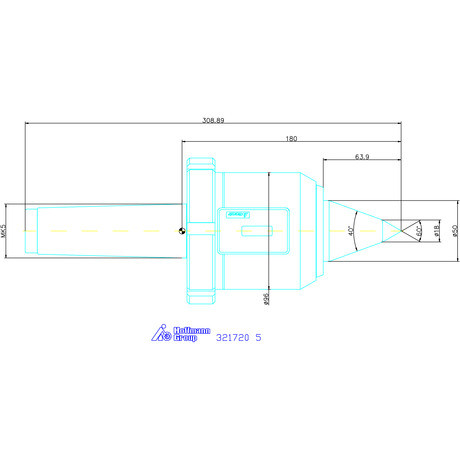 Garant Forgócsúcs digitális nyomáskijelzővel és meghosszabbított csúccsal 5