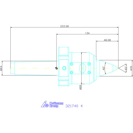 Garant Forgócsúcs analóg nyomáskijelzővel és meghosszabbított csúccsal 4