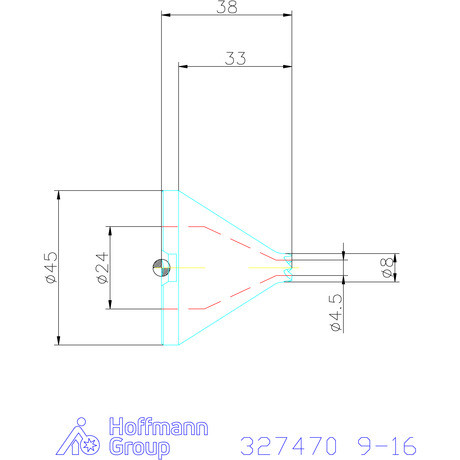 Garant Menesztőtárcsa közvetlen fogazással, köszörült Jobbos forgás 9-16 mm
