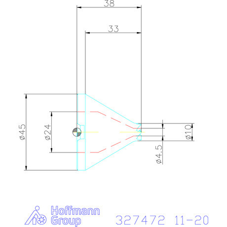 Garant Menesztőtárcsa közvetlen fogazással, köszörült Balos forgás 11-20 mm