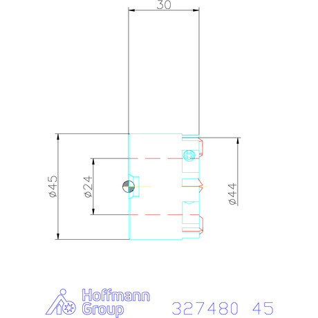 Garant Menesztőtárcsa HM lapkákkal Jobbos forgás 45