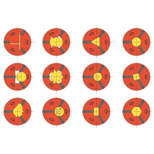 Hainbuch Szorítóvas sima 30 mm
