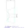Hainbuch Szorítóvas sima 20,5 mm