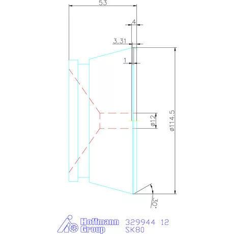 Hainbuch Szorítóvas Kereszt- és hosszanti recézéssel 12 mm
