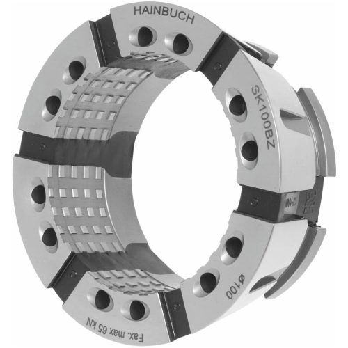 Szorítóvas kereszt és hosszanti recézéssel 30 mm