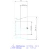 Hainbuch Szorítóvas sima 43,5 mm