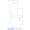 Hainbuch Szorítóvas sima 13,5 mm