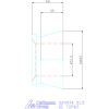 Hainbuch Szorítóvas kereszt- és hosszanti recézés 51,5 mm