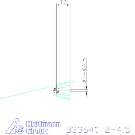 Rugalmas szorítópatron Rubber-Flex 2-4,5 mm
