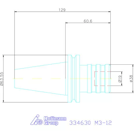 Garant Gyorscserés menetfúró tokmány M3-12