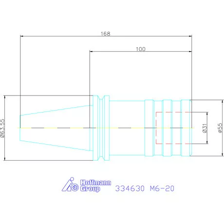 Garant Gyorscserés menetfúró tokmány M6-20