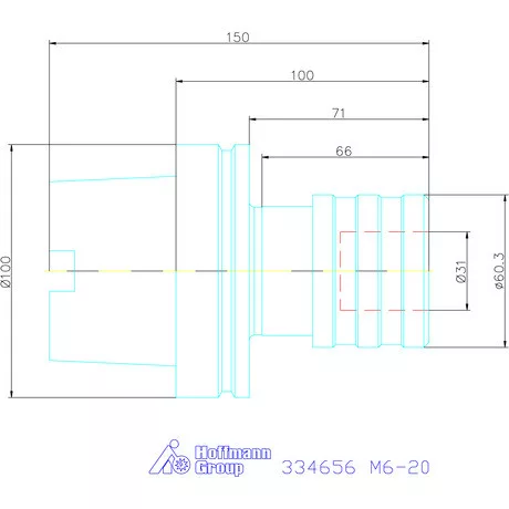Garant Gyorscserés menetfúró tokmány M6-20