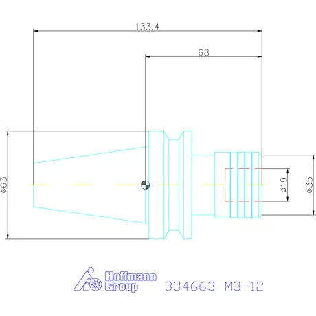 Garant Gyorscserés menetfúró befogó M3-12