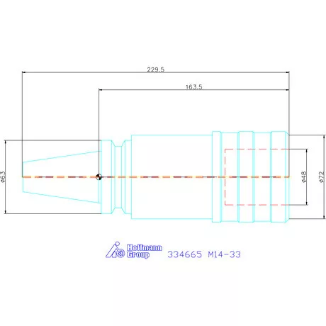 Holex Gyorscserés menetfúró befogók M14-33
