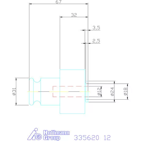 Holex Gyorscsere betét biztonsági megcsúszó tengelykapcsolóval 12 mm