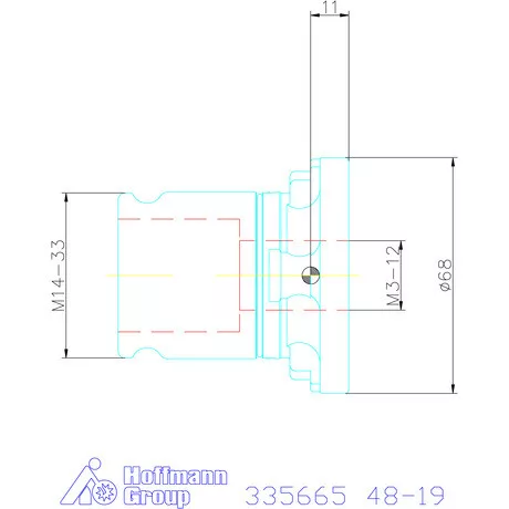 Holex Gyorscsere betét szűkítő 48/19 mm