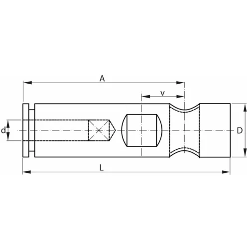 Holex Weldon elem kiegyenlítéssel, hosszú 9 mm