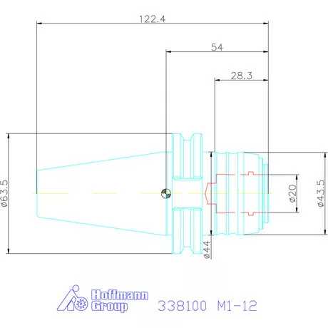 Garant Menetvágó tokmány MLA IK 50 bar M1-12