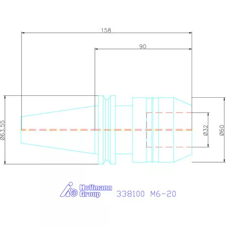 Garant Menetvágó tokmány MLA IK 50 bar M6-20