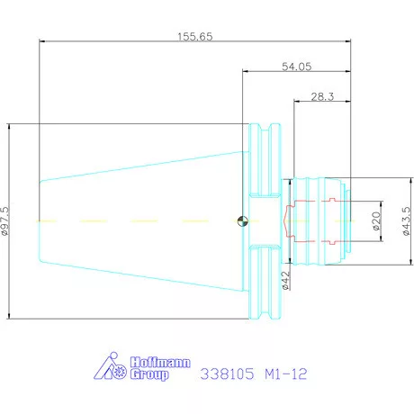 Garant Menetvágó tokmány MLA IK 50 bar M1-12