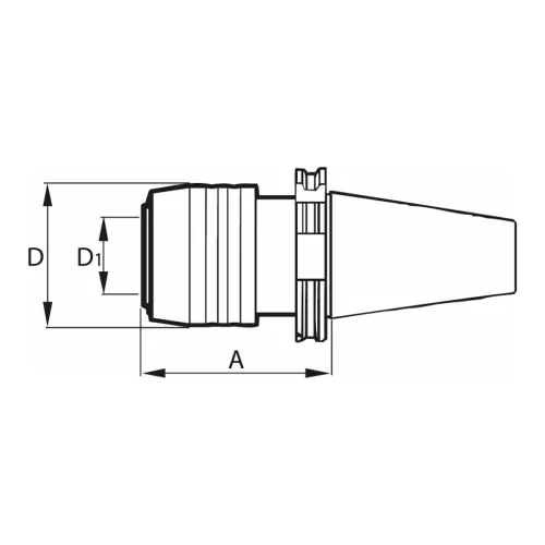 Garant Menetfúró befogó MLA IK 50 bar M6-20