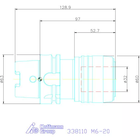 Garant Menetvágó tokmány MLA IK 50 bar M6-20