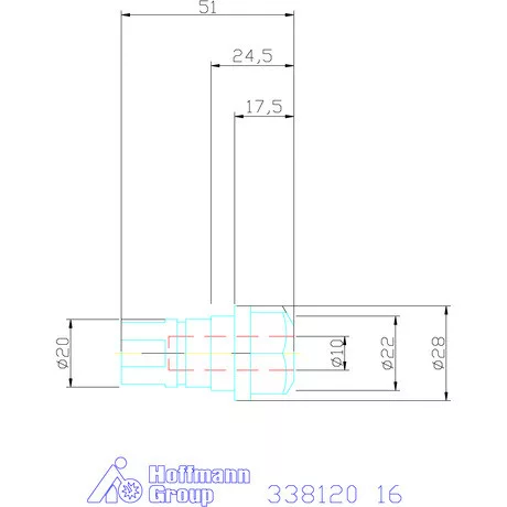 Garant Gyorscsere betétmenetfúró befogóhoz MLA 16