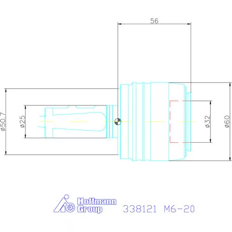 Garant Menetvágó tokmány MLA IK 50 bar M6-20