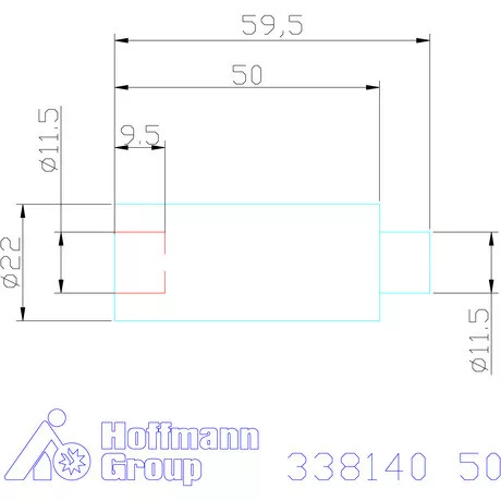 Garant Közdarab MLA 50 mm