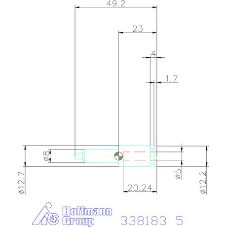 Garant Szinkronizált szerszámfej ER16-hoz 5 mm