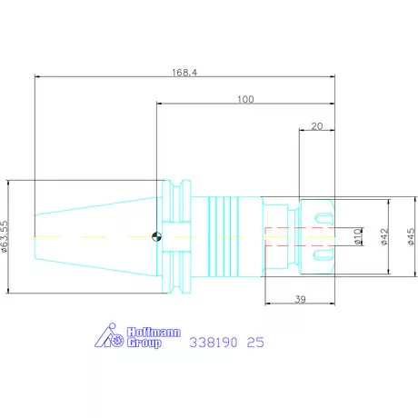 Holex Menetfúró befogó, ER szinkro 25
