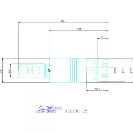 Holex Menetfúró befogó, ER szinkro 25