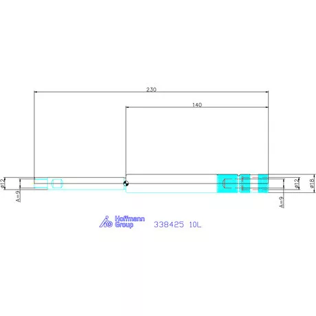 Holex Menetfúró toldó HB felülettel 10L