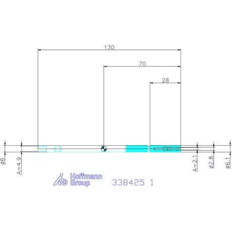 Holex Menetfúró toldó HB felülettel 1