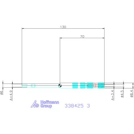 Holex Menetfúró toldó HB felülettel 3