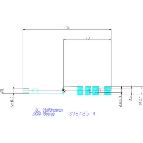 Holex Menetfúró toldó HB felülettel 4