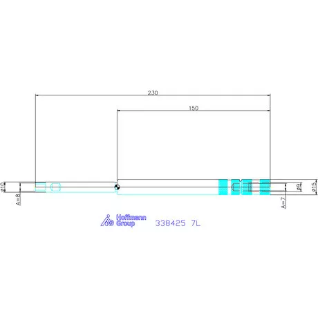 Holex Menetfúró toldó HB felülettel 7L