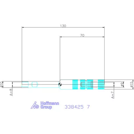 Holex Menetfúró toldó HB felülettel 7