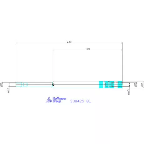 Holex Menetfúró toldó HB felülettel 8L