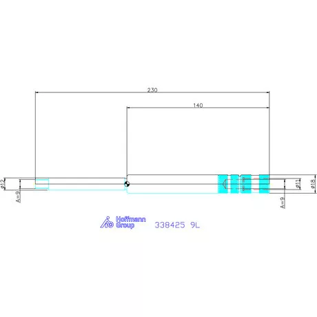 Holex Menetfúró toldó HB felülettel 9L