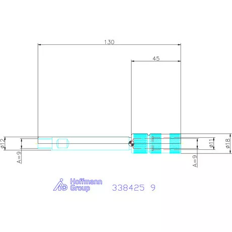 Holex Menetfúró toldó HB felülettel 9
