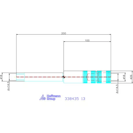 Holex Menetfúró toldó Belső hűtéssel 13