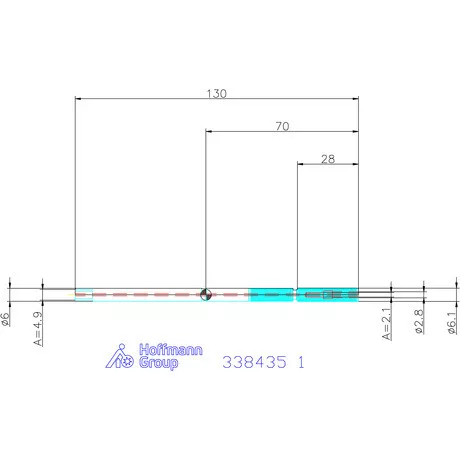 Holex Menetfúró toldó Belső hűtéssel 1