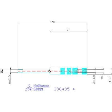 Holex Menetfúró toldó Belső hűtéssel 4