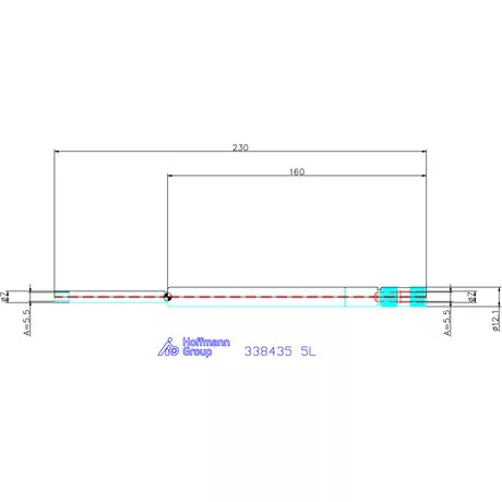 Holex Menetfúró toldó Belső hűtéssel 5L