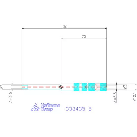 Holex Menetfúró toldó Belső hűtéssel 5
